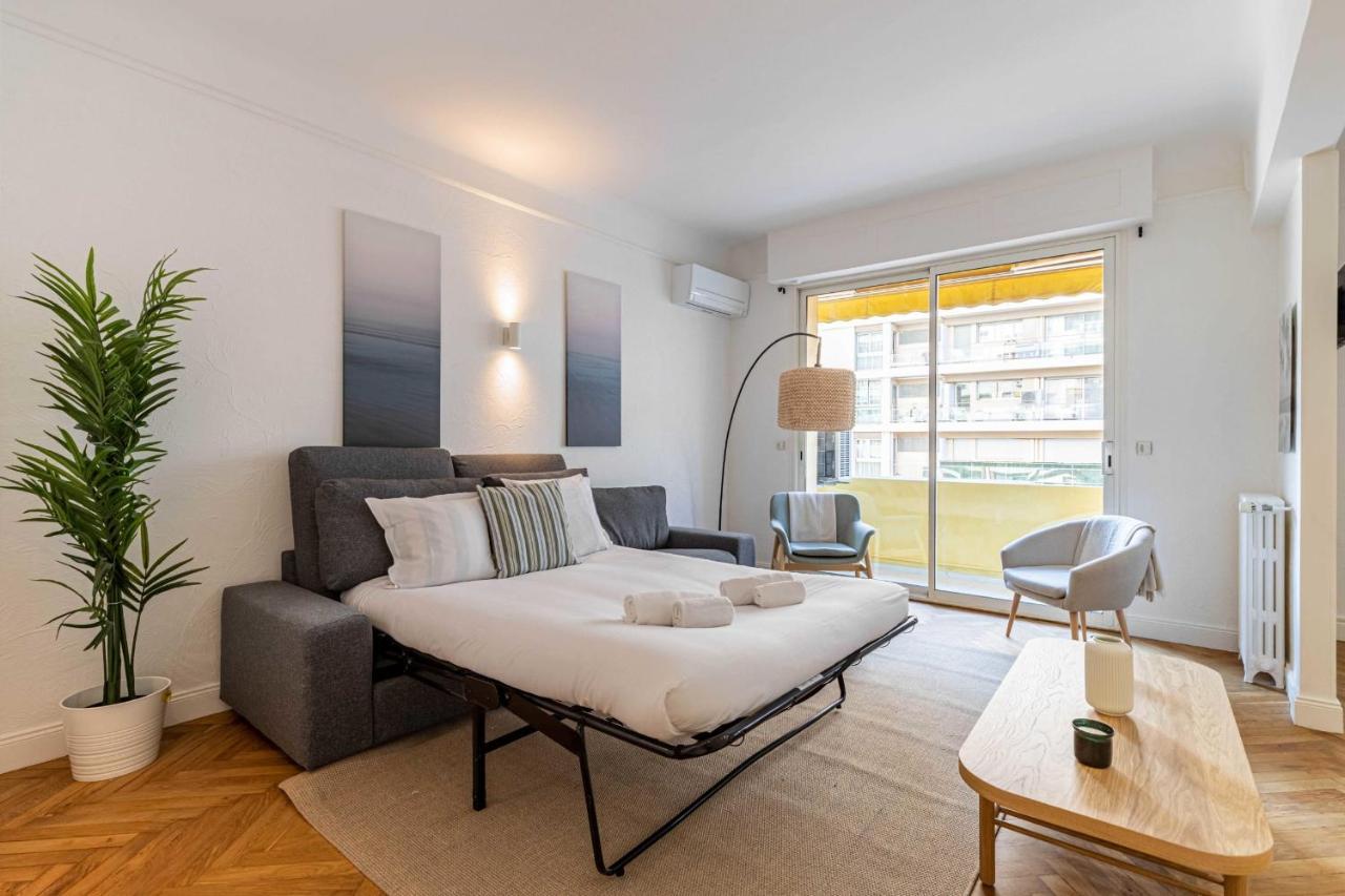 Renovated Apartment 80M2 6P 2Br - Cannes Palm Beach Eksteriør billede
