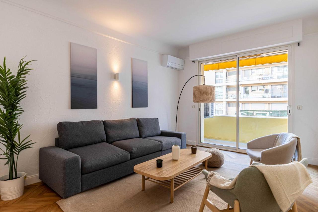 Renovated Apartment 80M2 6P 2Br - Cannes Palm Beach Eksteriør billede