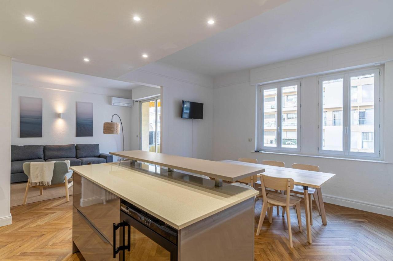Renovated Apartment 80M2 6P 2Br - Cannes Palm Beach Eksteriør billede